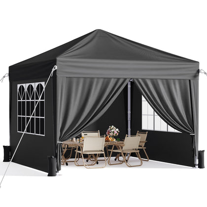 Vinabilia 10x10 canopy front view with a sturdy frame and ample shade