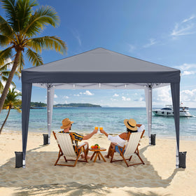 Vinabilia removable sidewalls provide privacy and airflow control.