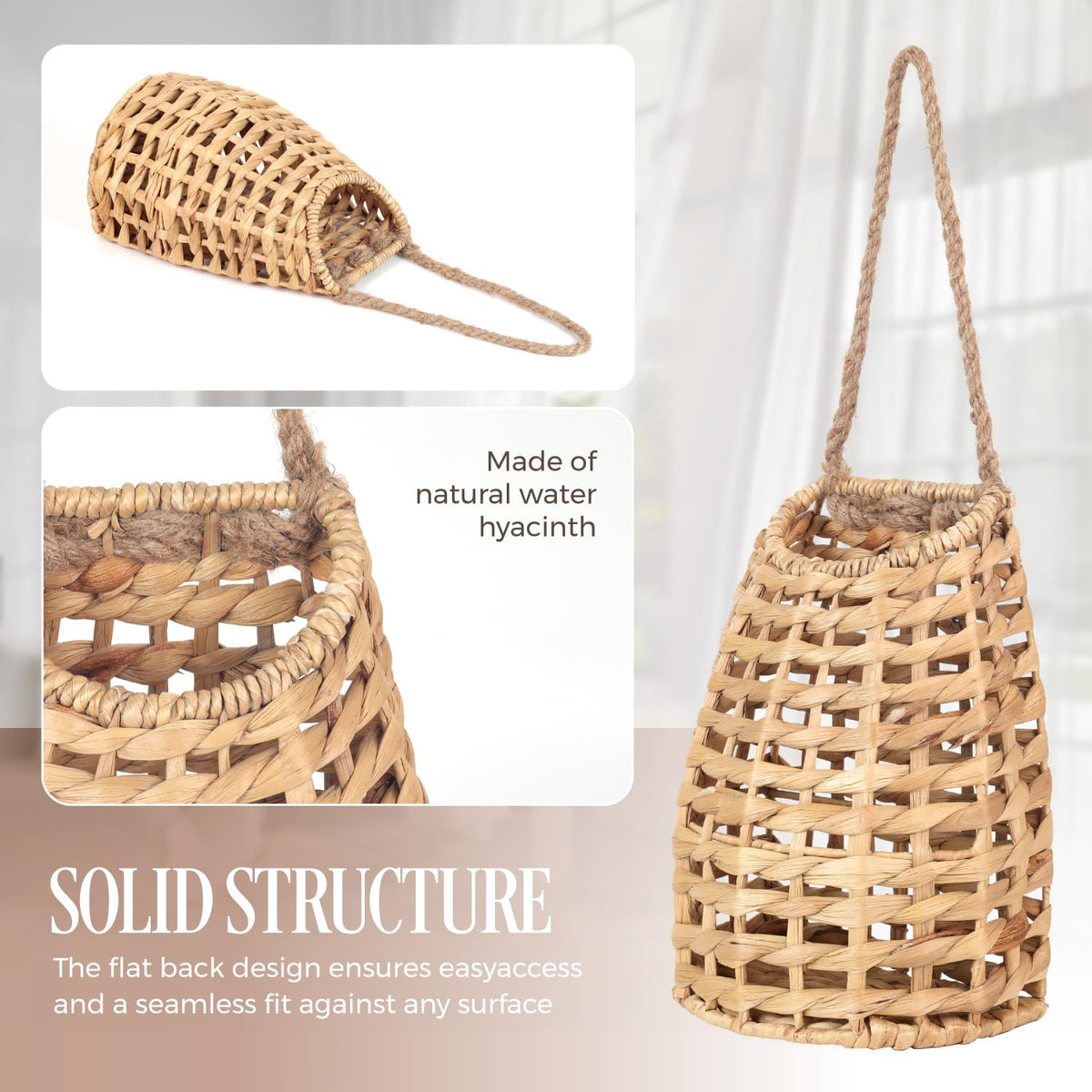 VINAHAND decorative organizer for entryway to tidy keys, mail, and small items