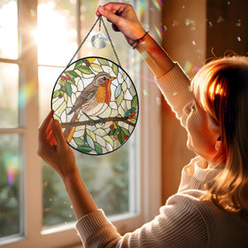 Vinatimes robin bird gift idea suitable for Mother's Day or housewarming