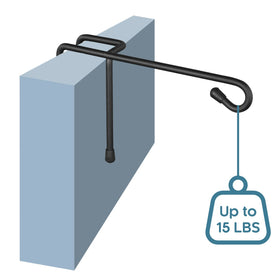 Vinazone lantern hanger adds a decorative, practical touch.