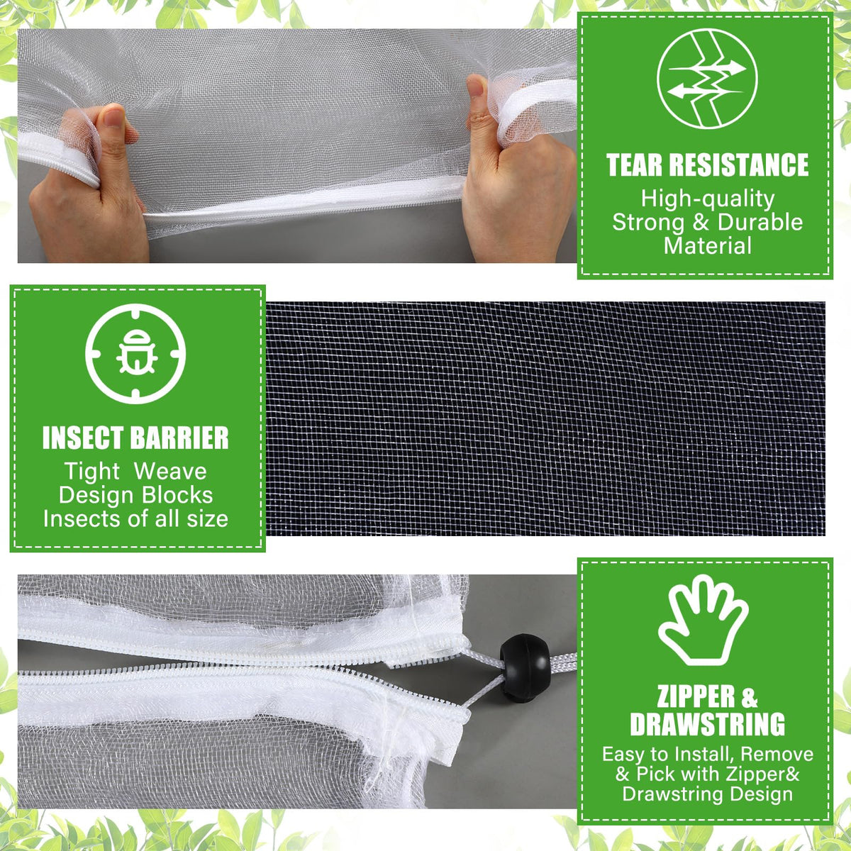 Vincreem blueberry bush net cover protects fruit while reducing pest access.