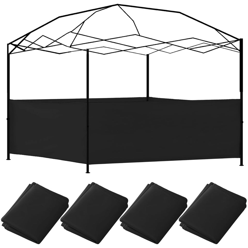 Vincreem canopy half-wall panel delivers privacy and coverage for 10x10 tents.
