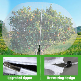 Vincreem large garden netting fits trees and shrubs for protection.