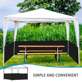 Vincreem outdoor events benefit from privacy and wind protection with this wall.
