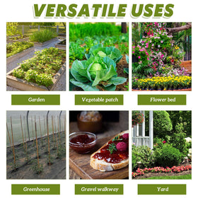 Vincreem landscape fabric suitable for gardens, yards, and greenhouse use.