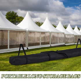 Vincreem tent poles bag stores 96-inch length poles neatly.