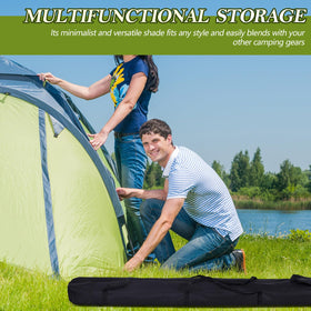 Vincreem tent poles bag doubles as a multi-use gear organizer.