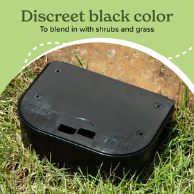 Vine HomeCare discreet installation of mouse bait stations in cabinets or garages.
