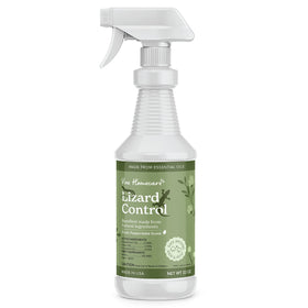 Vine Homecare lizard spray bottle for indoor and outdoor use with peppermint scent.