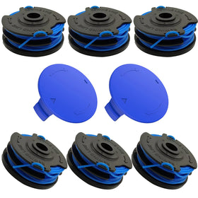 VineHii KST-120X spool closeup with quick-refill nylon line