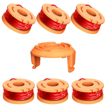 VineHii Worx WA0010 WA0004 spool six-pack for quick replacements and longer trimming sessions