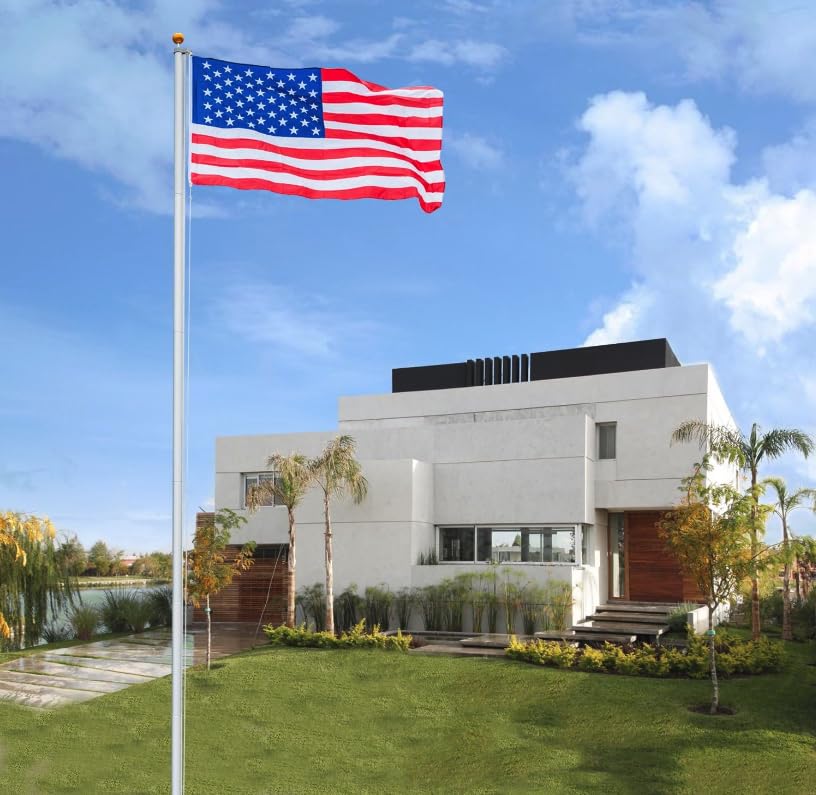 VINGLI 3x5 flag and hardware kit supports patriotic displays year-round