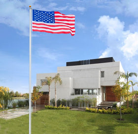VINGLI 3x5 flag and hardware kit supports patriotic displays year-round