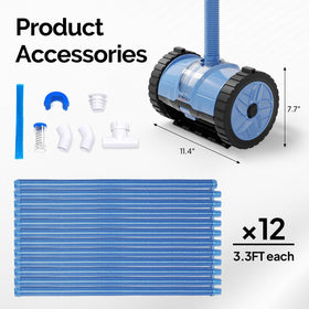 VINGLI advanced tire system enables better wall climbing and obstacle clearance.