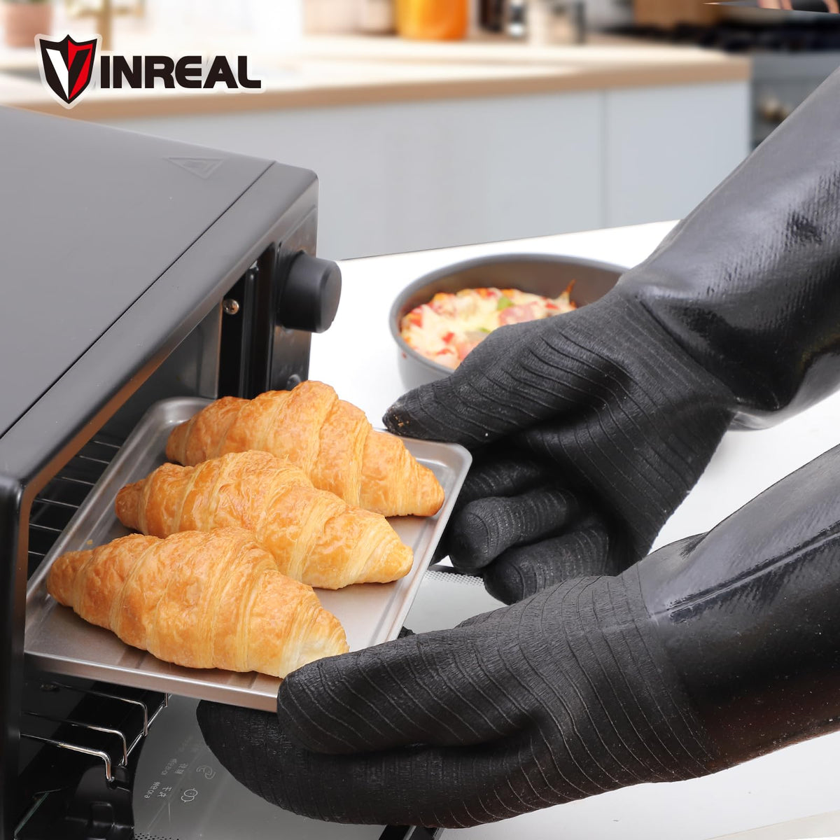 VINREAL extended arm protection during outdoor cooking
