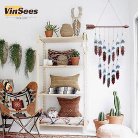VinSees Native American design wall art as a cultural centerpiece