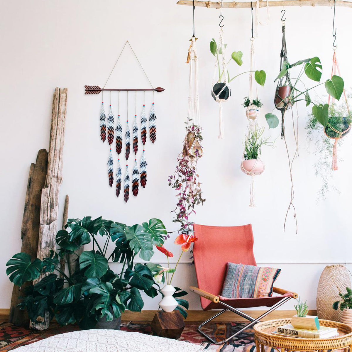 VinSees wind chime pendants create gentle tones with decorative impact