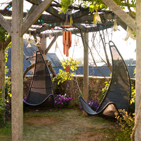 Vinsot hand-tied rope construction ensures durable decorative sound anywhere