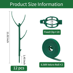 Vintrex odorless plastic stakes resist bending in humid indoor environments