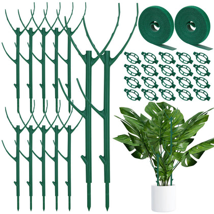 Vintrex Monstera plant support stackable stakes promote sturdy vertical growth for indoor plants
