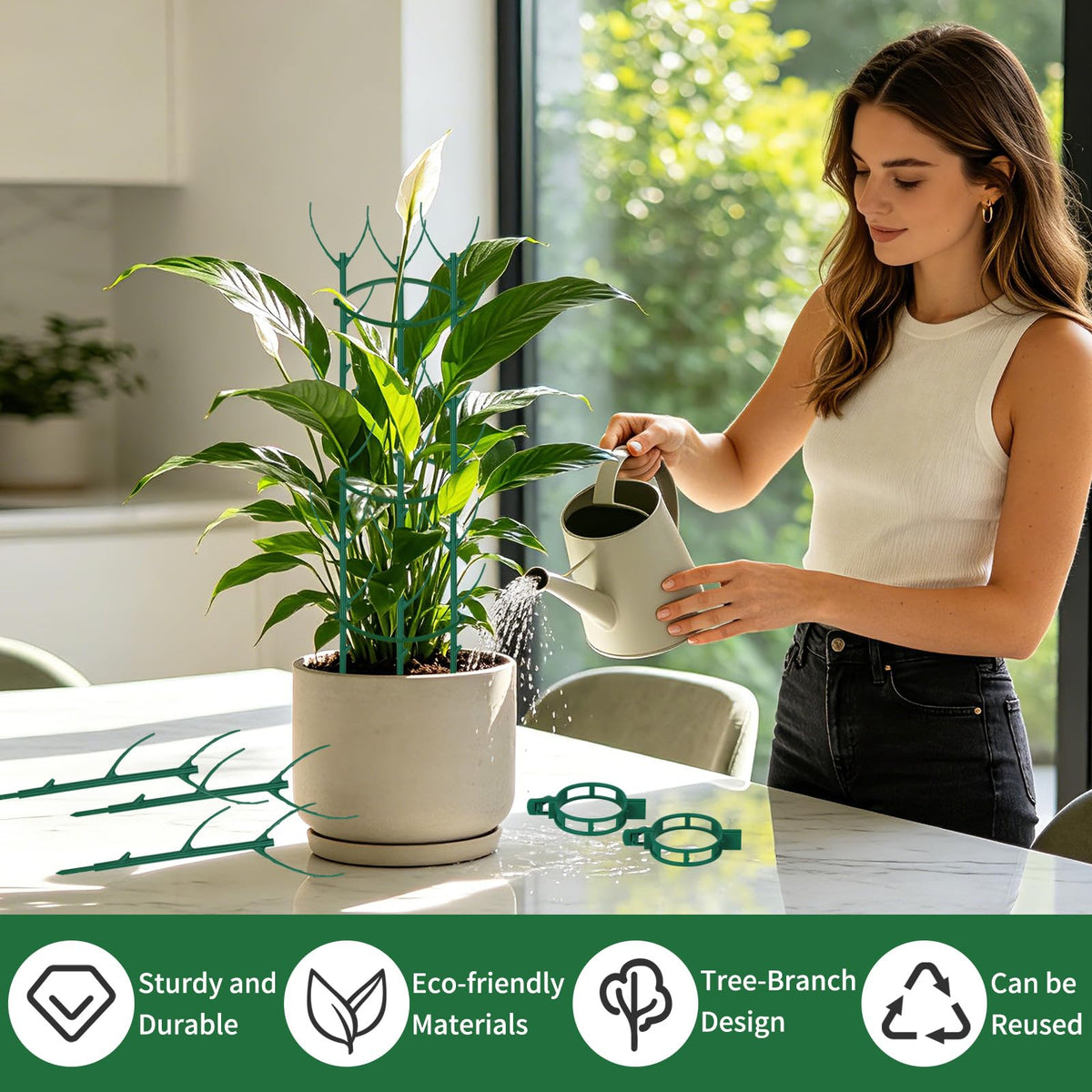 Vintrex vertical-growth setup creates tidy indoor garden displays
