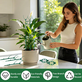 Vintrex vertical-growth setup creates tidy indoor garden displays