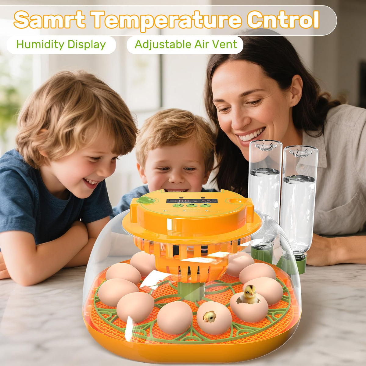 Viowey incubator temperature and humidity display for precise monitoring