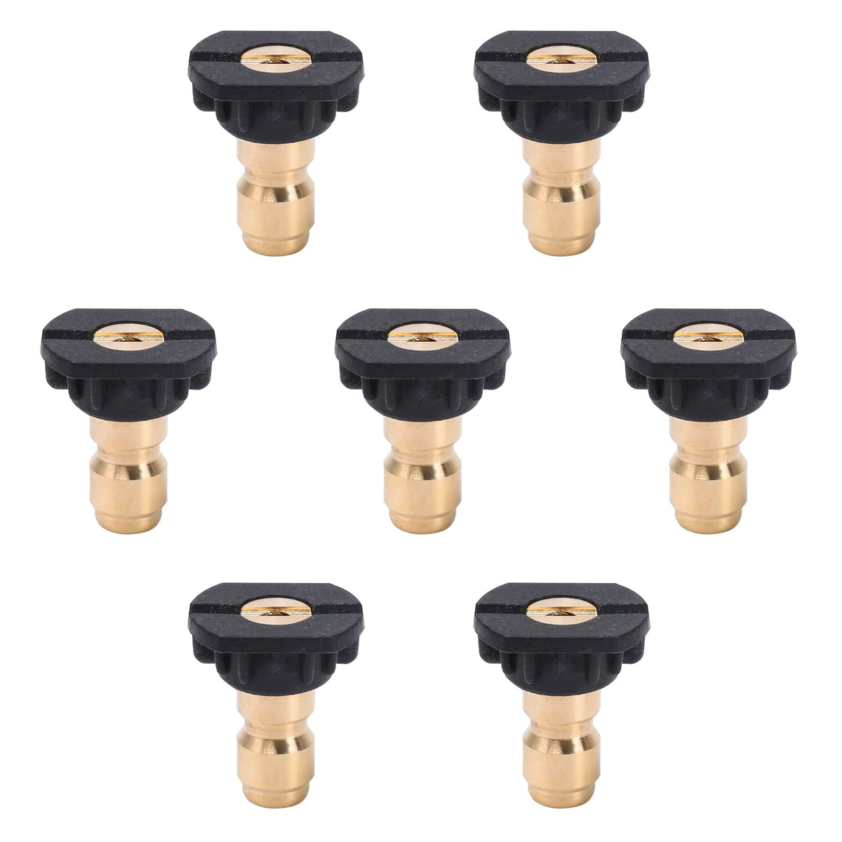 VIPRUSH soap nozzle with a 65-degree spray for even detergent coverage on large surfaces.