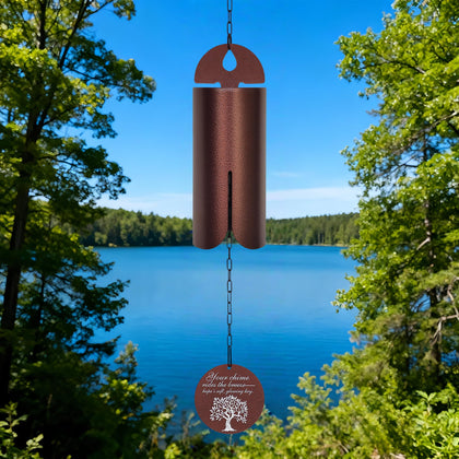 ViQuHaT windbell deep tone 27in for calm outdoor ambiance