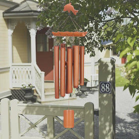 Virekm backyard porch wind chime adding coastal-inspired charm
