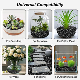 Virekm pebbles for fish tanks offer safe, polished substrate.
