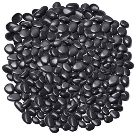 Virekm pebbles for indoor plants add natural color variation to planters.