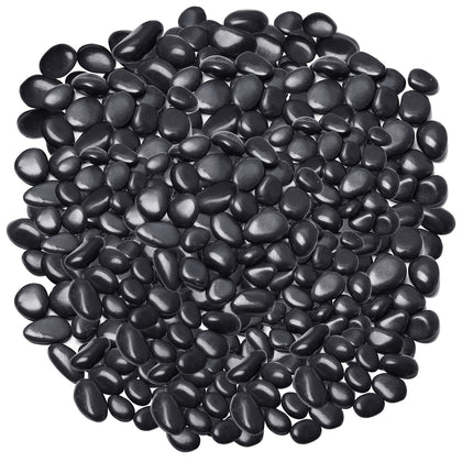 Virekm pebbles for indoor plants add natural color variation to planters.