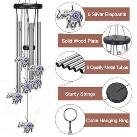 Virekm packaging-ready wind chime, ideal for gifting on special occasions.