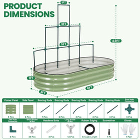 VIREO GARDEN wall trellis with vine support enhances vertical gardening.