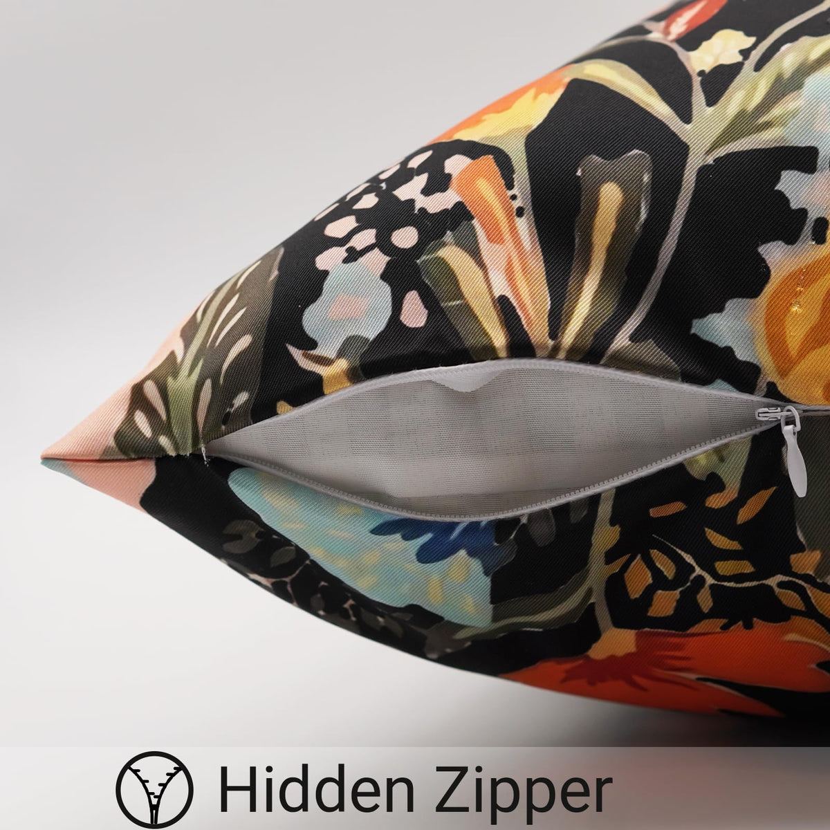 Virexen waterproof pillow cover suitable for patio, garden, and poolside