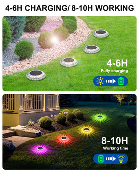 VIRIDI lights float on water, defining party atmosphere and safety.