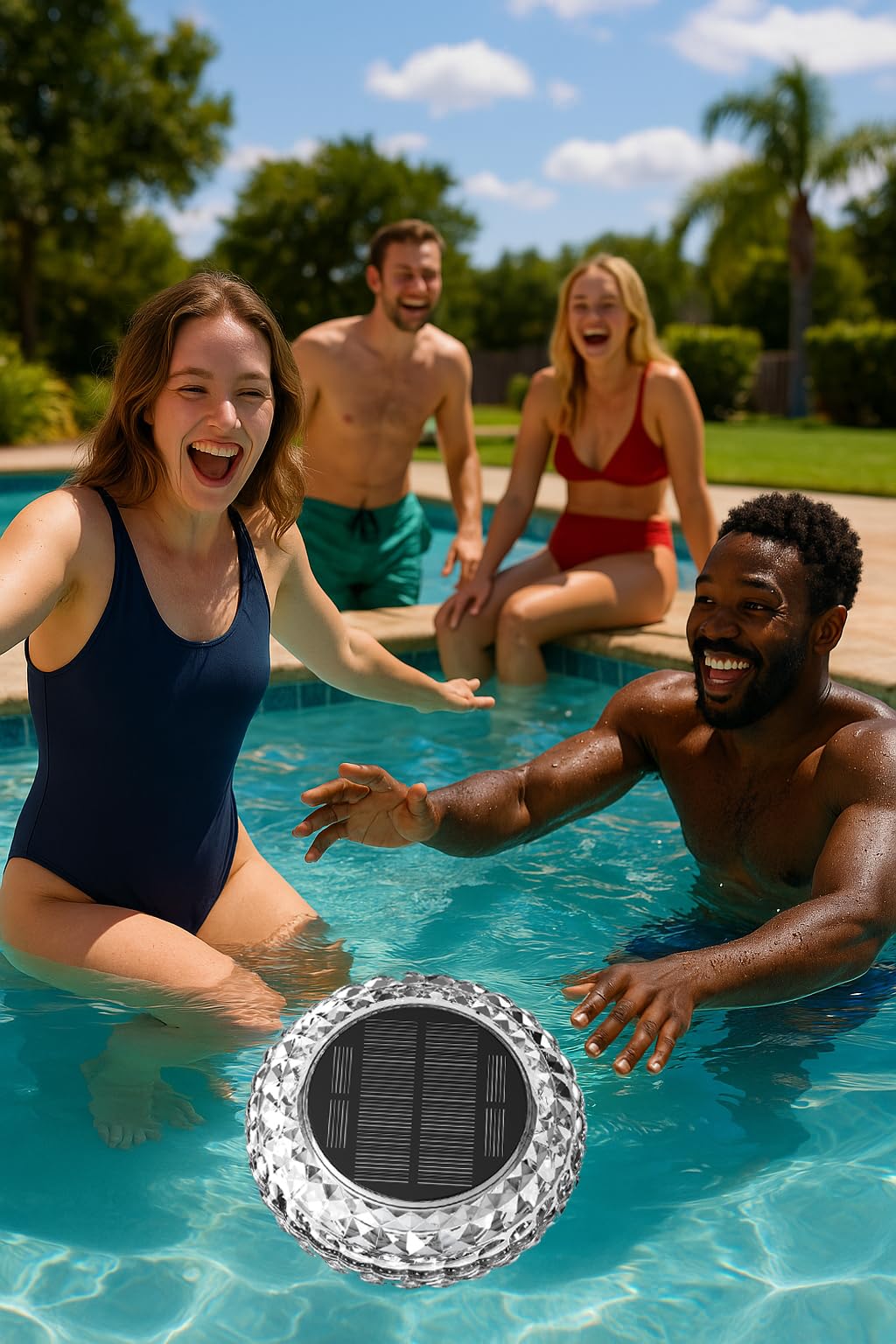 VIRIDI solar panel charges quickly, delivering long nighttime illumination