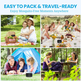 Virine refills fit patios, decks, and camping setups for extended outdoor comfort.
