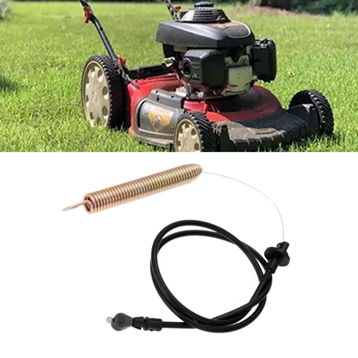 VIRTIONZ 42-inch compatible deck cable for Husqvarna Poulan Craftsman decks.