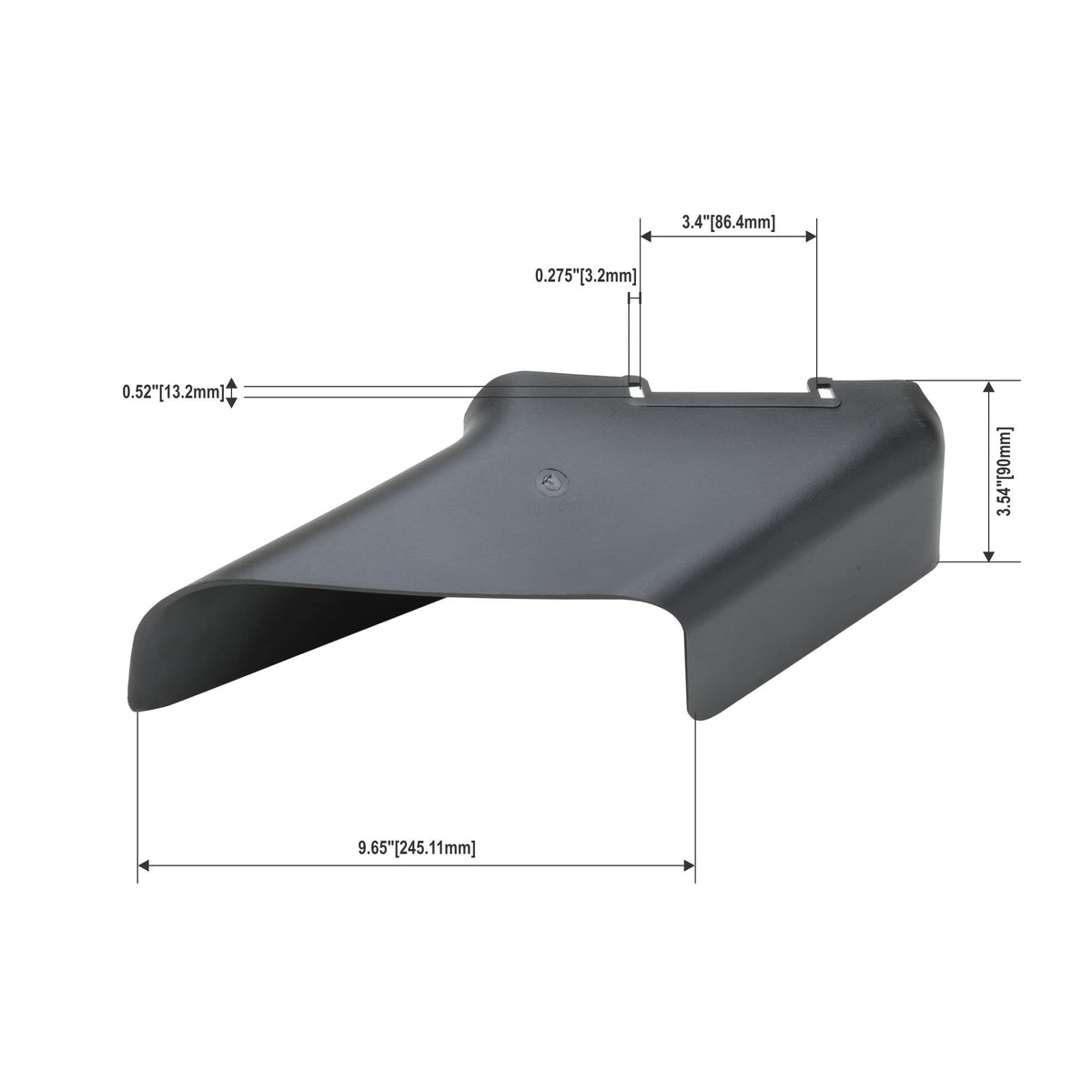 VIRTIONZ mower-deck-attachment photo emphasizes secure fit during mowing.
