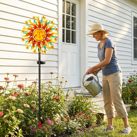 VISFLAIR packaged gift-ready wind spinner suitable for garden lovers