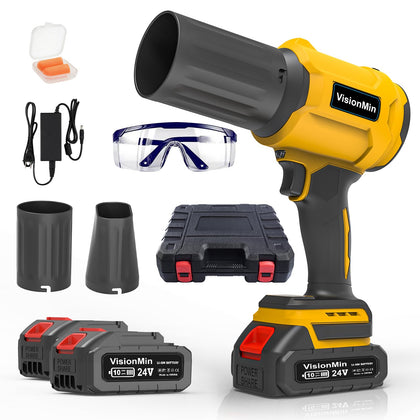 VisionMin handheld blower with narrow nozzle for precise cleaning and dust removal