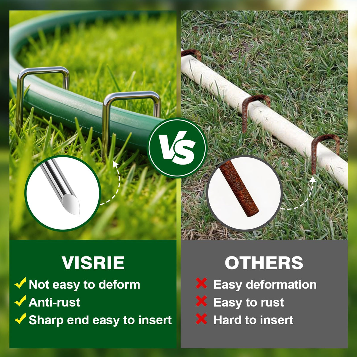 VISRIE adjustable U-shape design enables width customization