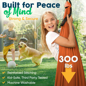 VISSE double-stitched construction supports up to 300 lbs capacity.