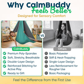 VISSE sensory swing therapy benefits support focus and body awareness