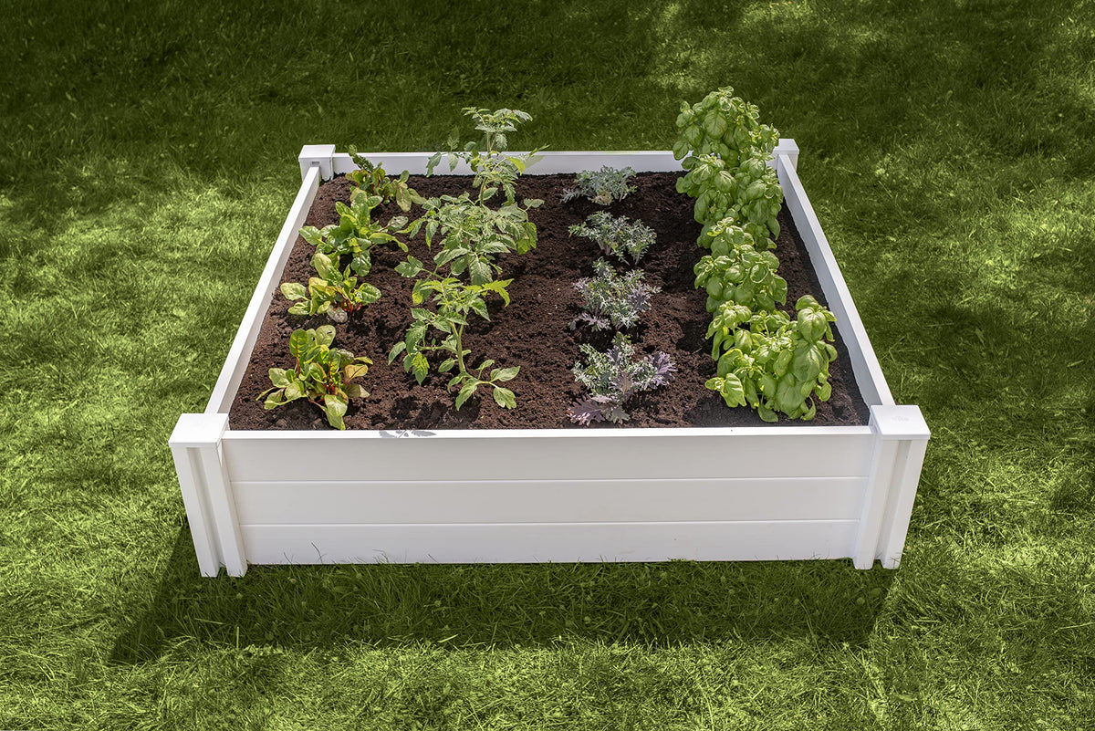 Vita Classic 4x4x11 bed side view highlights tool-free assembly