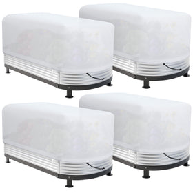 VitalCozy oval garden bed cover 4-pack shields plants from frost