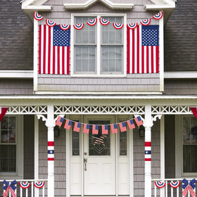 VitalCozy reusable patriotic banner, ideal for multiple holidays